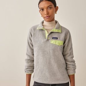 reformation Patagonia synchilla fleece